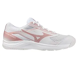 נעלי כדורעף לנשים 261793 דגם Cyclone Speed 5 MIZUNO בצבע לבן
