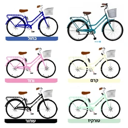 אופני עיר CLASSIC לבוגר 261888 בגודל 26 אינצ' מבית CONNECT