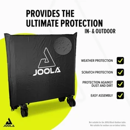 כיסוי לשולחן טניס 261952 שחור (פתוח/מקופל) Joola Table Cover