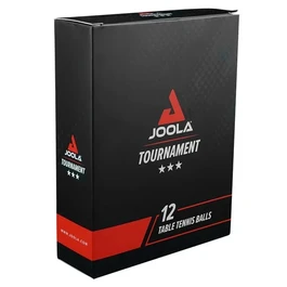 כדורי פינג פונג 3 כוכבים (12 יח) 261959 דגם TOURNAMENT מבית JOOLA