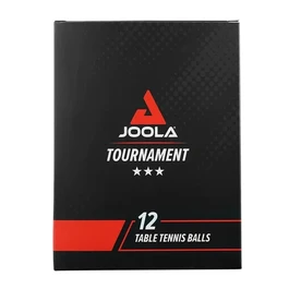 כדורי פינג פונג 3 כוכבים (12 יח) 261959 דגם TOURNAMENT מבית JOOLA