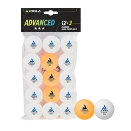 מארז 15 כדורי פינג פונג 3 כוכבים 261961 + JOOLA Training Advanced 3 Star Table Tennis Balls 40+