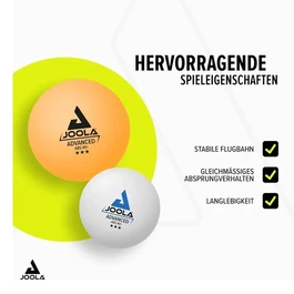 מארז 15 כדורי פינג פונג 3 כוכבים 261961 + JOOLA Training Advanced 3 Star Table Tennis Balls 40+