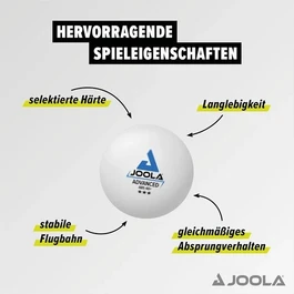 מארז 24 כדורי פינג פונג 3 כוכבים 261962 + JOOLA Training Advanced 3 Star Table Tennis Balls 40+