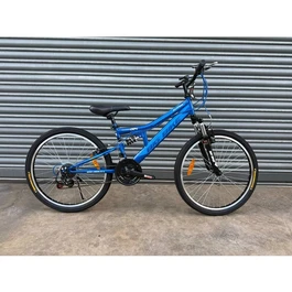 אופני הרים שיכוך מלא 262057 בגודל 20", 24", 26" שלדת ברזל מבית CITYSPORT