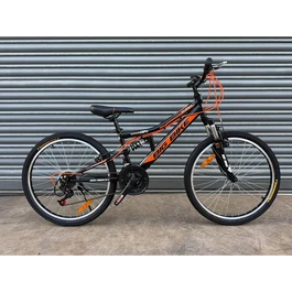 אופני הרים שיכוך מלא 262057 בגודל 20", 24", 26" שלדת ברזל מבית CITYSPORT