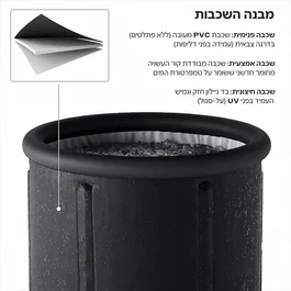 אמבטיית קרח מבודדת קור 261845 מבית CITYSPORT