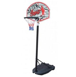 מתקן סל CITYSPORT STREET מתכוונן מגובה טבעת 1.4 לגובה 1.9