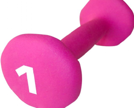 משקולת מצופה במשקלים מ-1 עד 8 ק"ג מבית CITYSPORT GYM