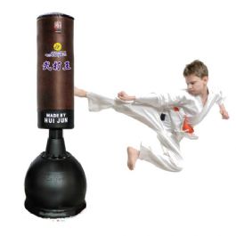 שק אגרוף עומד מקצועי לילדים ונוער מבית CITYSPORT גובה 155 ס"מ