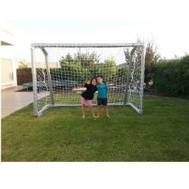 שער כדורגל מקצועי בגודל 240/160 ס"מ, עשוי PVC מעוגל מבית CITYSPORT