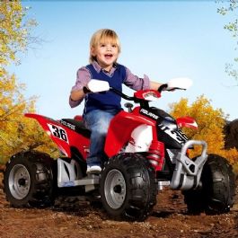 טרקטורון ממונע 12V לילדים  80023 איטלקי peg-perego