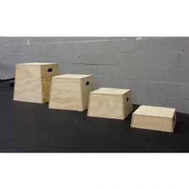 סט מדריגות פליומטריות PLYO BOX עץ מבית CITYSPORT