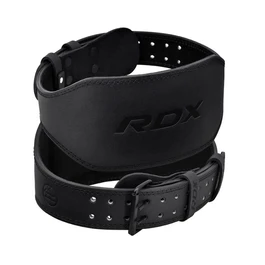 חגורת כושר מעור 4 אינץ' 250786 RDX 4 Inch Leather Weightlifting Gym Belt