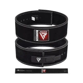 חגורת כושר מעור מקצועית-הרמת כוח 250788 RDX 4 INCH Powerlifting Leather Gym Belt