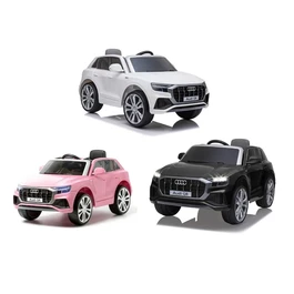 ג'יפ ממונע לילדים 250893 בעוצמה 12V דגם Q8 של AUDI