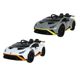 מכונית ממונעת לילדים 250906 בעוצמה 12V דגם STO LAMBORGHINI