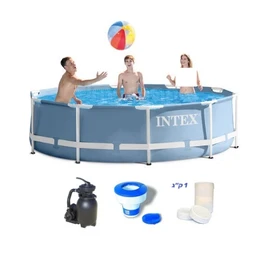 בריכה עגולה אינטקס 250956 "הכל כלול" מבית INTEX