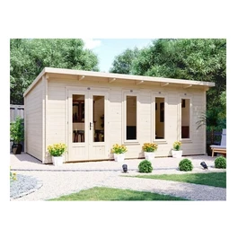 מחסן עץ 251082 בגודל 5.5/3.5 מטר בעובי 45, דגם TERMINATOR מבית DUNSTER HOUSE