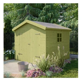 מחסן עץ 251089 בגודל 3/4 מטר בעובי 45, דגם HUGO מבית TUINDECO