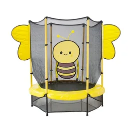 טרמפולינה לילדים עם רשת 261474 בגודל 55 אינץ (קוטר 1.40 מטר) דגם דבורה מבית CANADA