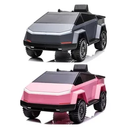 מכונית ממונעת לילדים 251549 בעוצמה 12V דמוי טסלה סייבר טרא