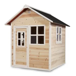 בית עץ לילדים 261576 תוצרת הולנד - צבע טבעי