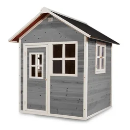 בית עץ לילדים 261582 תוצרת הולנד - צבע אפור