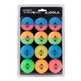 סט 12 כדורי פינג פונג צבעוניים 261957 דגם Ballset Colorato מבית JOOLA