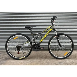 אופני הרים שיכוך מלא 262057 בגודל 20", 24", 26" שלדת ברזל מבית CITYSPORT